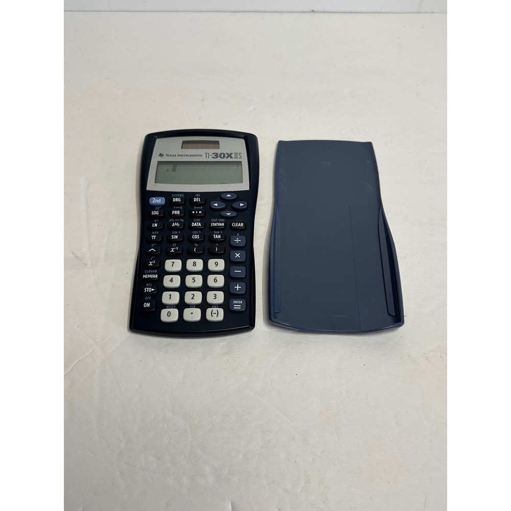Texas Instruments TI-30XIIS Scientific Calculator Black‎ Solar